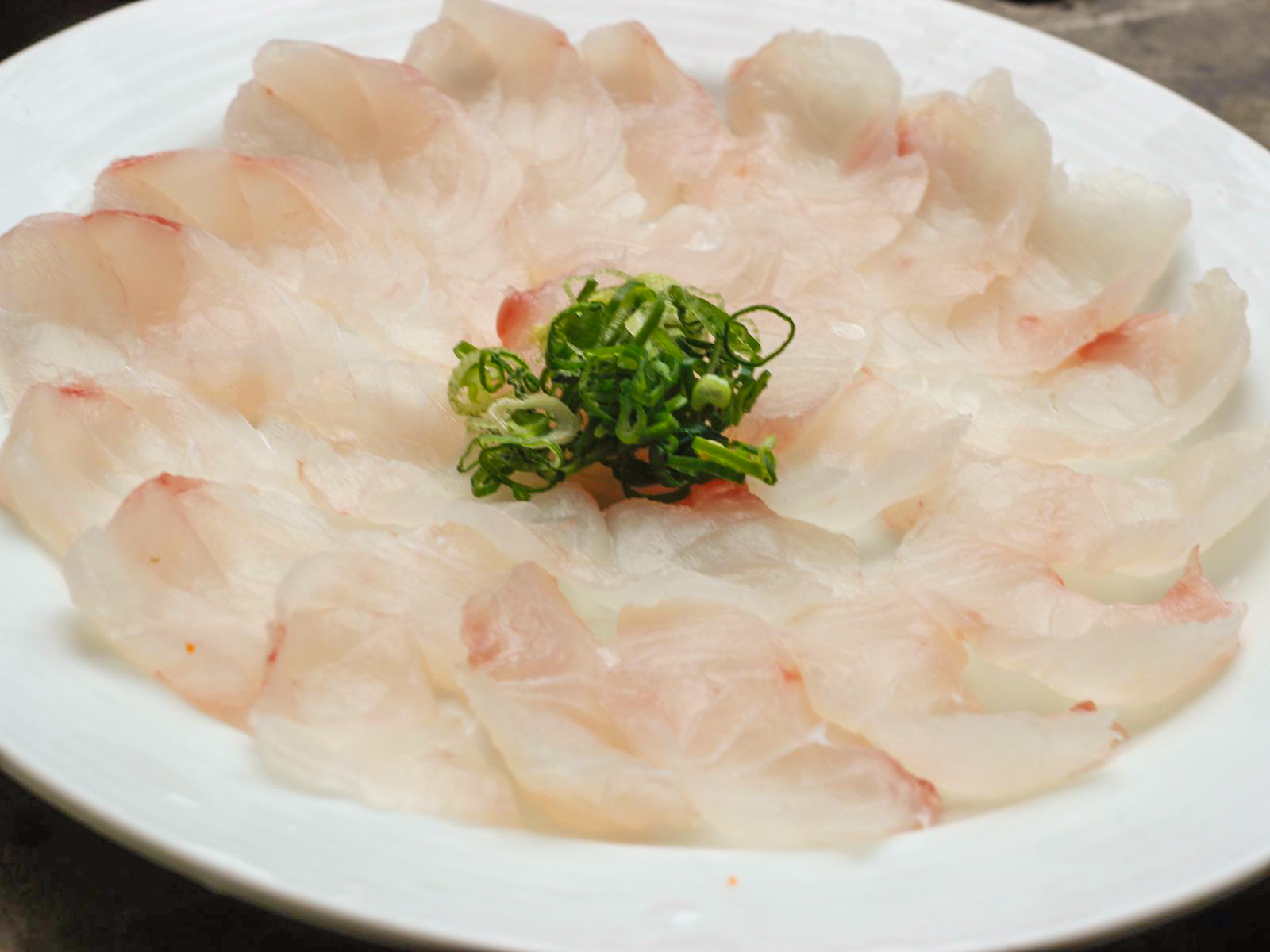 Sashimi corte fino